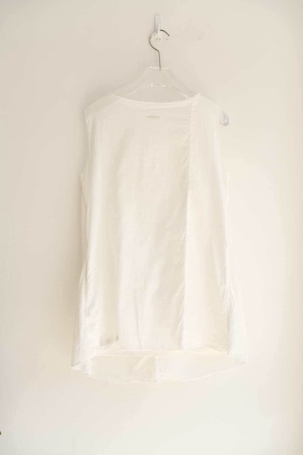 Skull button drape sleeveless 상품이미지9