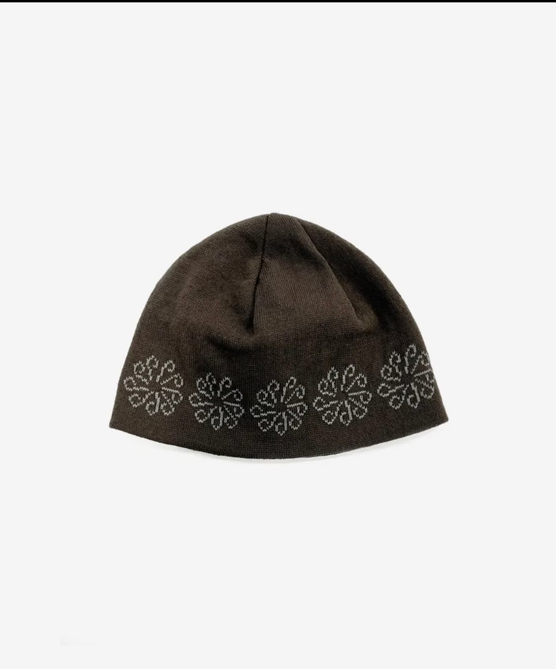 9999 아카이브 Linking Flower Jacquard Beanie 상품이미지4