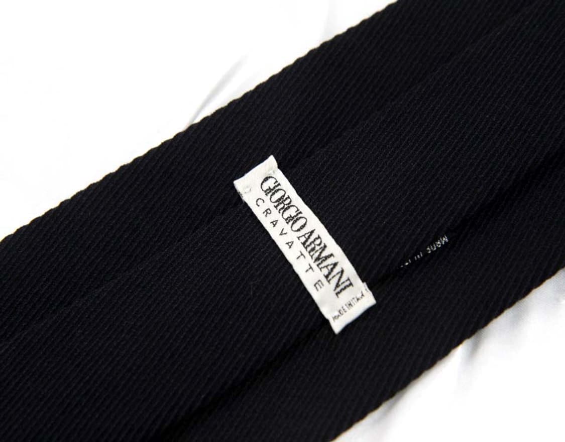 알마니 9.5cm A+등급 울 니트 클래식 남자 명품 넥타이 상품이미지3