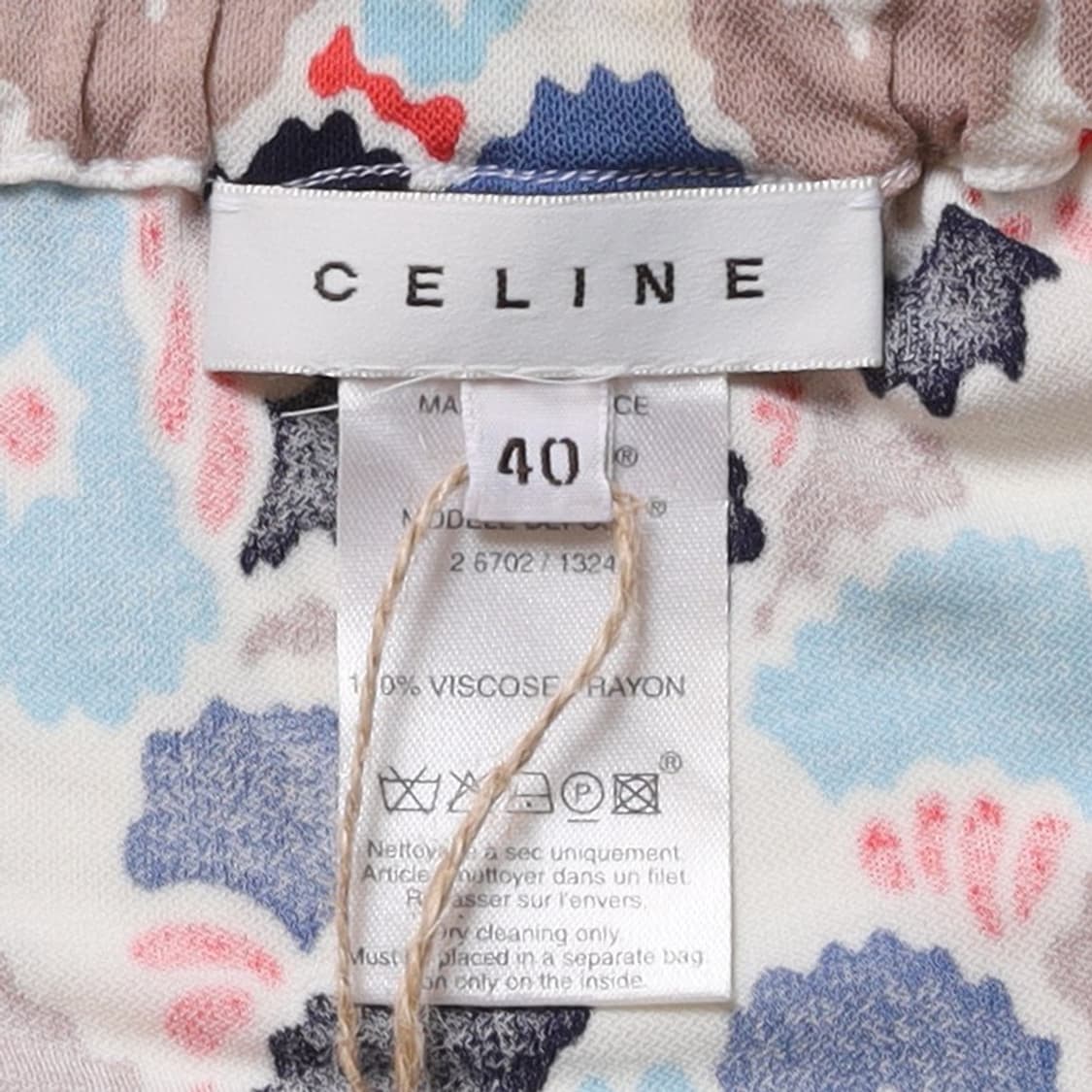 셀린느 Celine Rayon Pattern Dress 

 상품이미지7