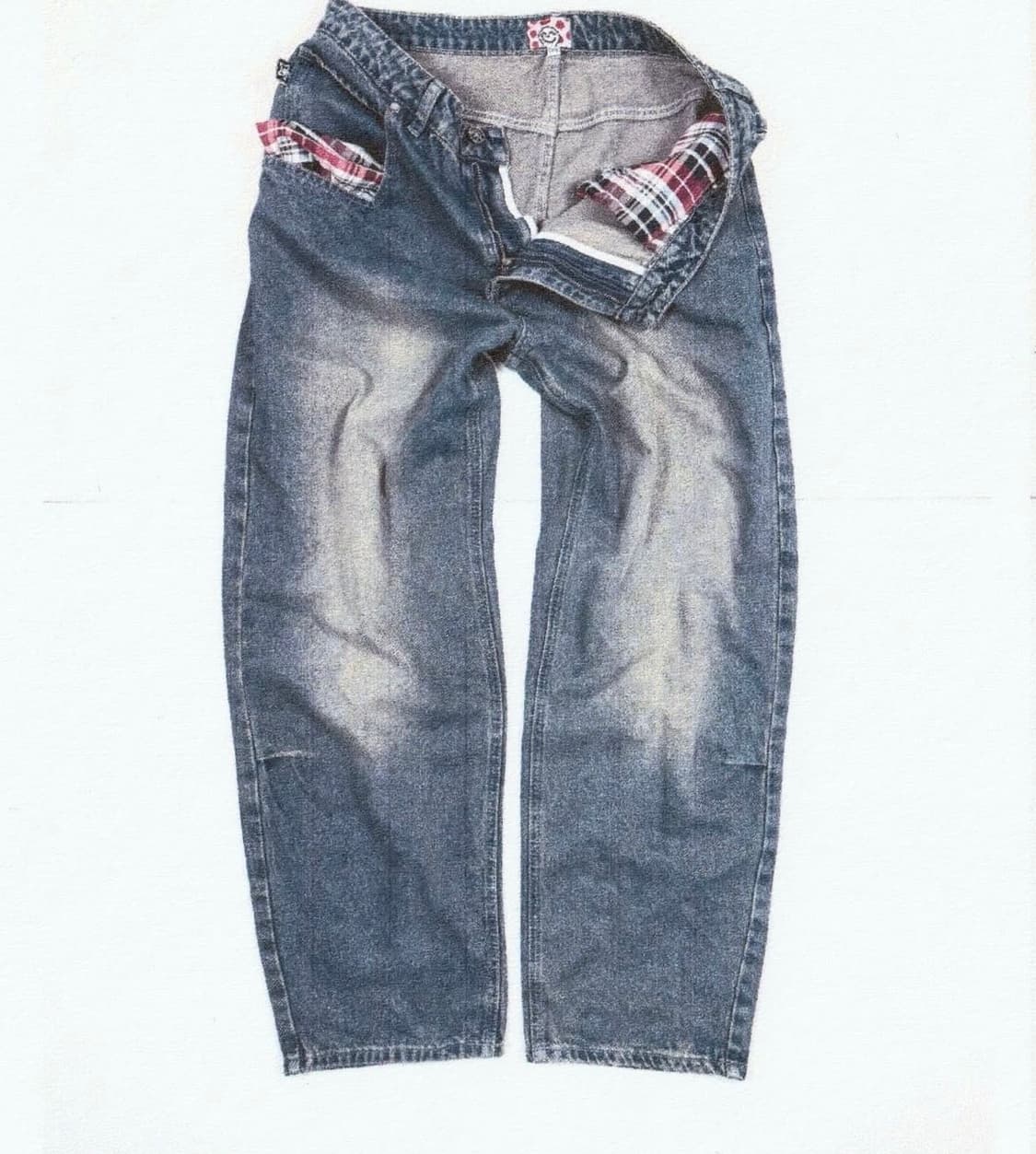 WASHED BLUE STAR JEANS 상품이미지2
