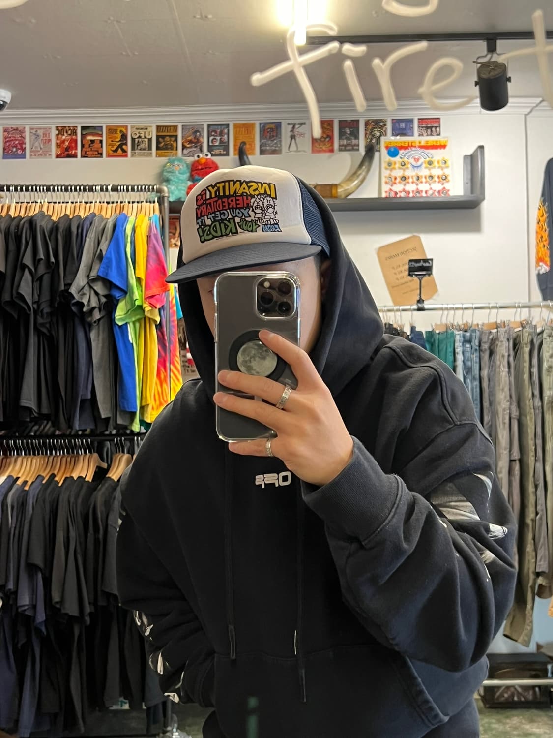 90's 빈티지 OTTO 메쉬 트러커 캡 레트로 미국 그래픽 모자 상품이미지2