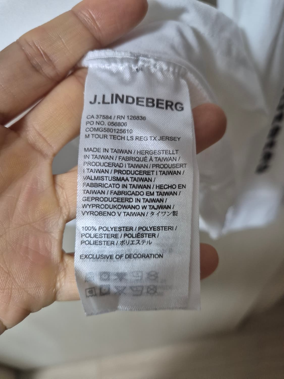 제이린드버그 골프웨어 긴팔 카라티 XL 남성 상품이미지7