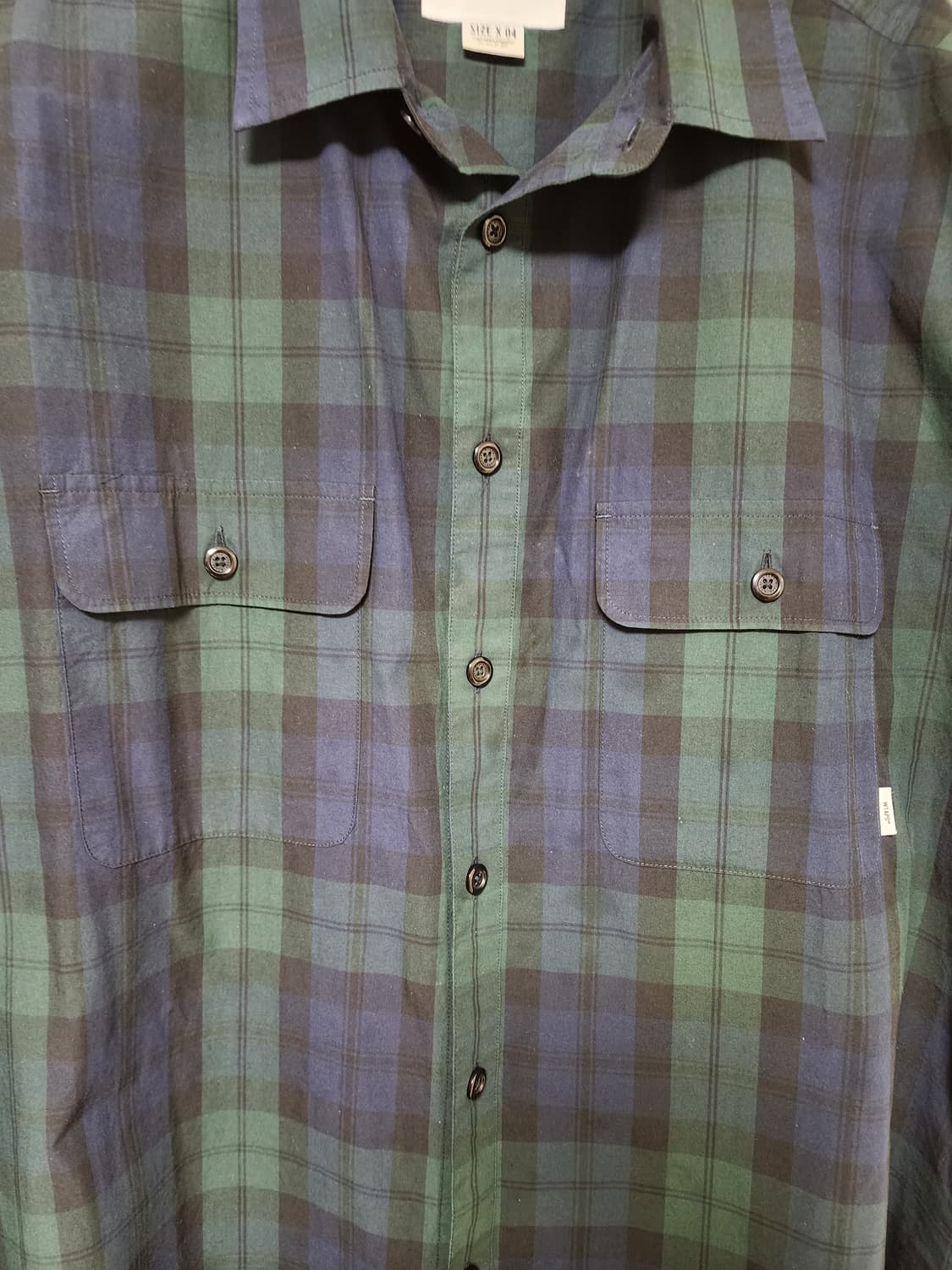 더블탭스 블랙와치 반팔 셔츠 4 상품이미지5