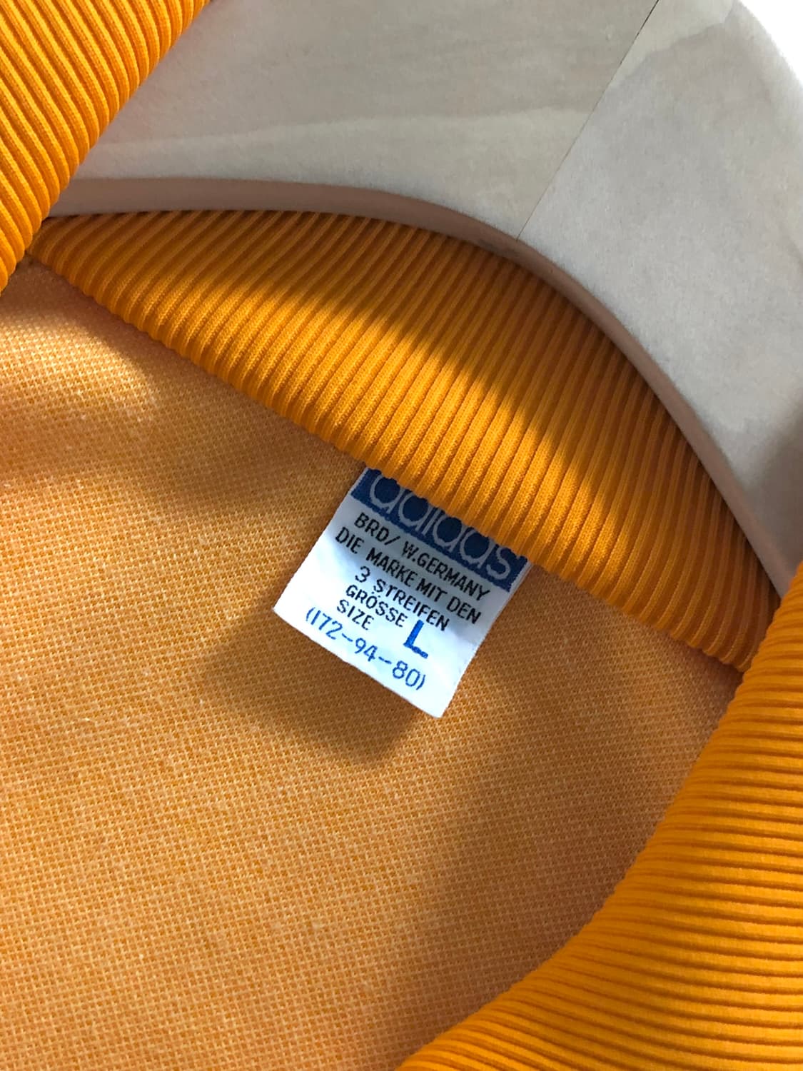 Adidas 아디다스 오렌지 옐로우 컬러 서독제 트랙탑 상품이미지7