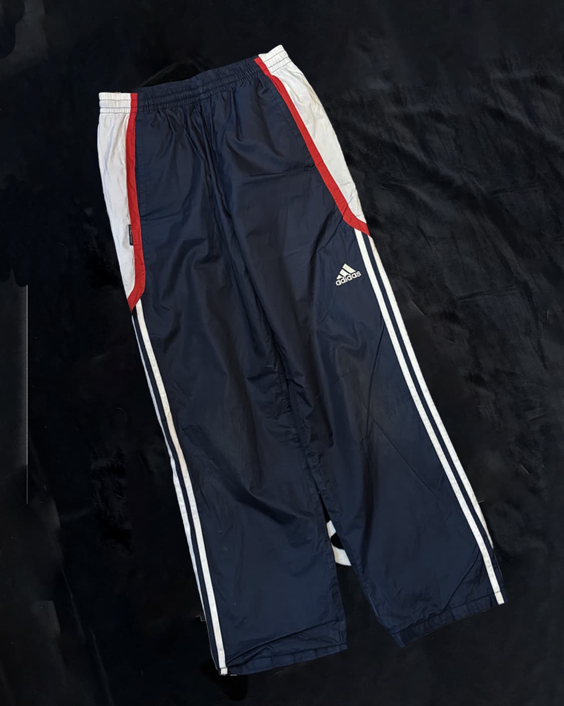 일본빈티지 아디다스 배색 트레이닝 팬츠 상품이미지1