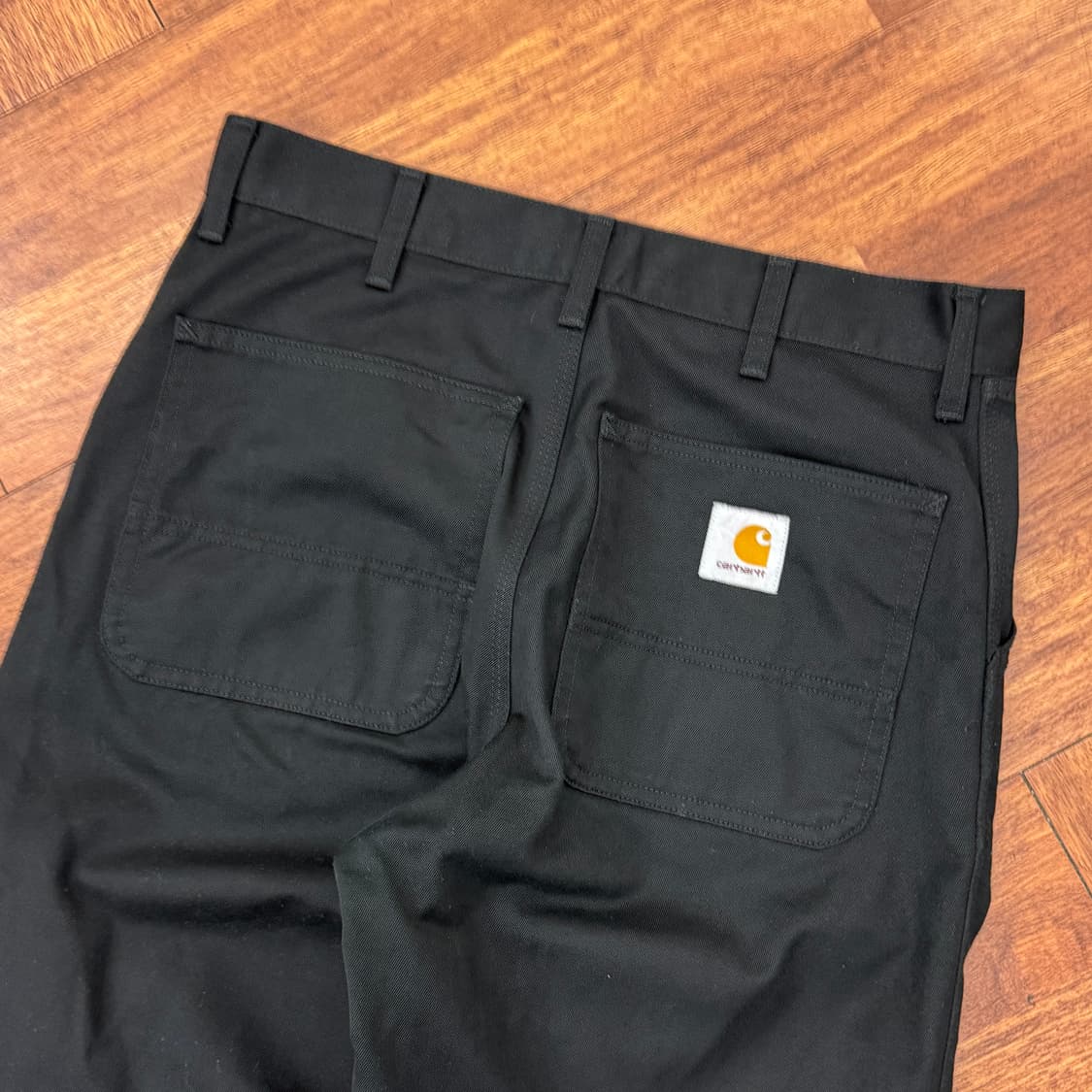 30 칼하트 WIP 블랙 심플 팬츠  상품이미지3