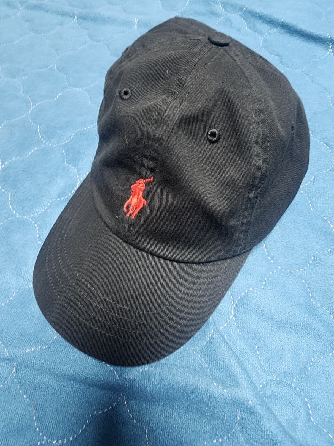 폴로랄프로렌 코튼 치노 볼캡 블랙 새상품 상품이미지2