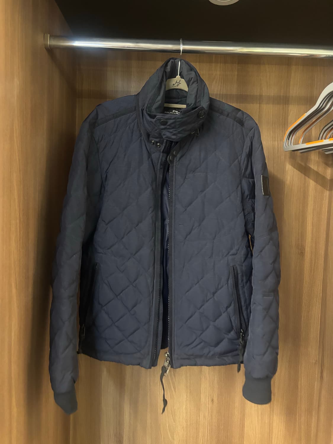 폴로 랄프로렌 퀼팅 자켓 네이비S 상품이미지6