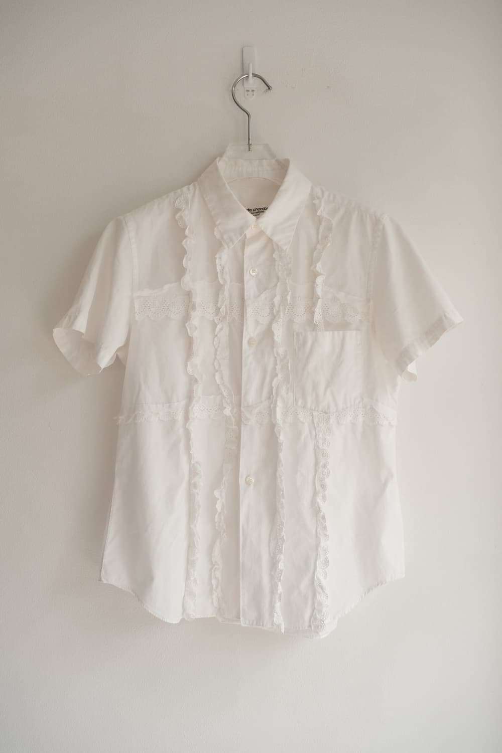 90s Lace shirt 상품이미지5