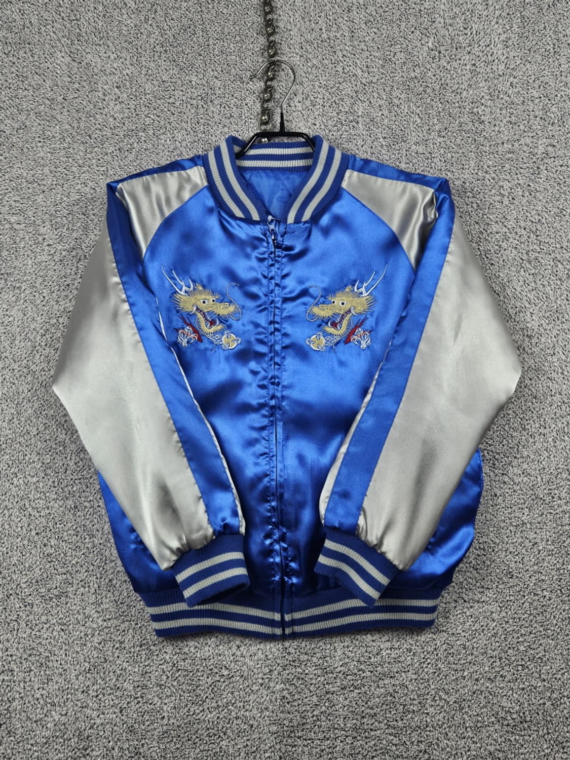 사이드 트랙 드래곤 자수 빈티지 스카잔 ( 상세설명참조 )/ 10041 상품이미지3