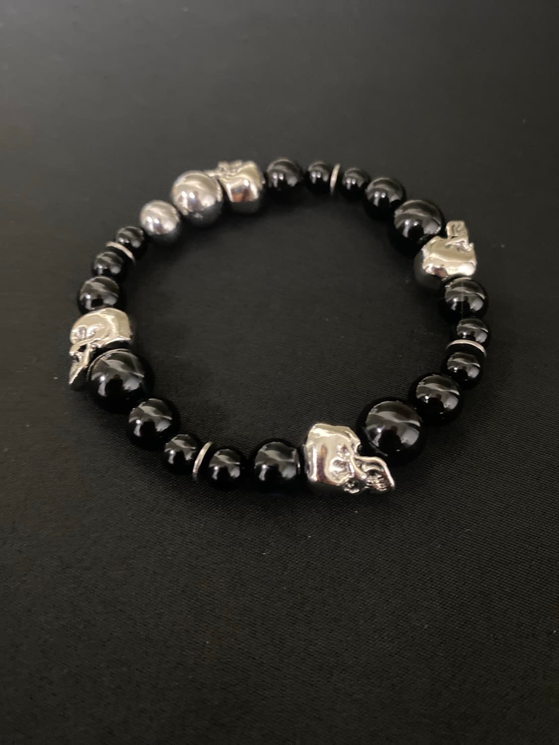 스컬 오닉스 팔찌 상품이미지2