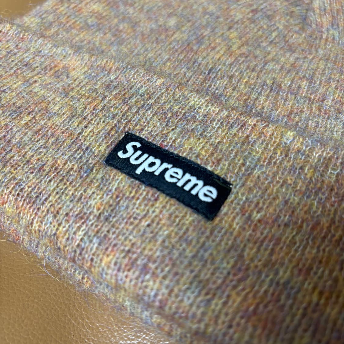 슈프림 비니 모자 모헤어 샌드 상품이미지3