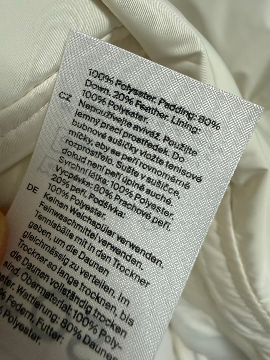 (새상품) COS 코스 덕다운 패딩 상품이미지6