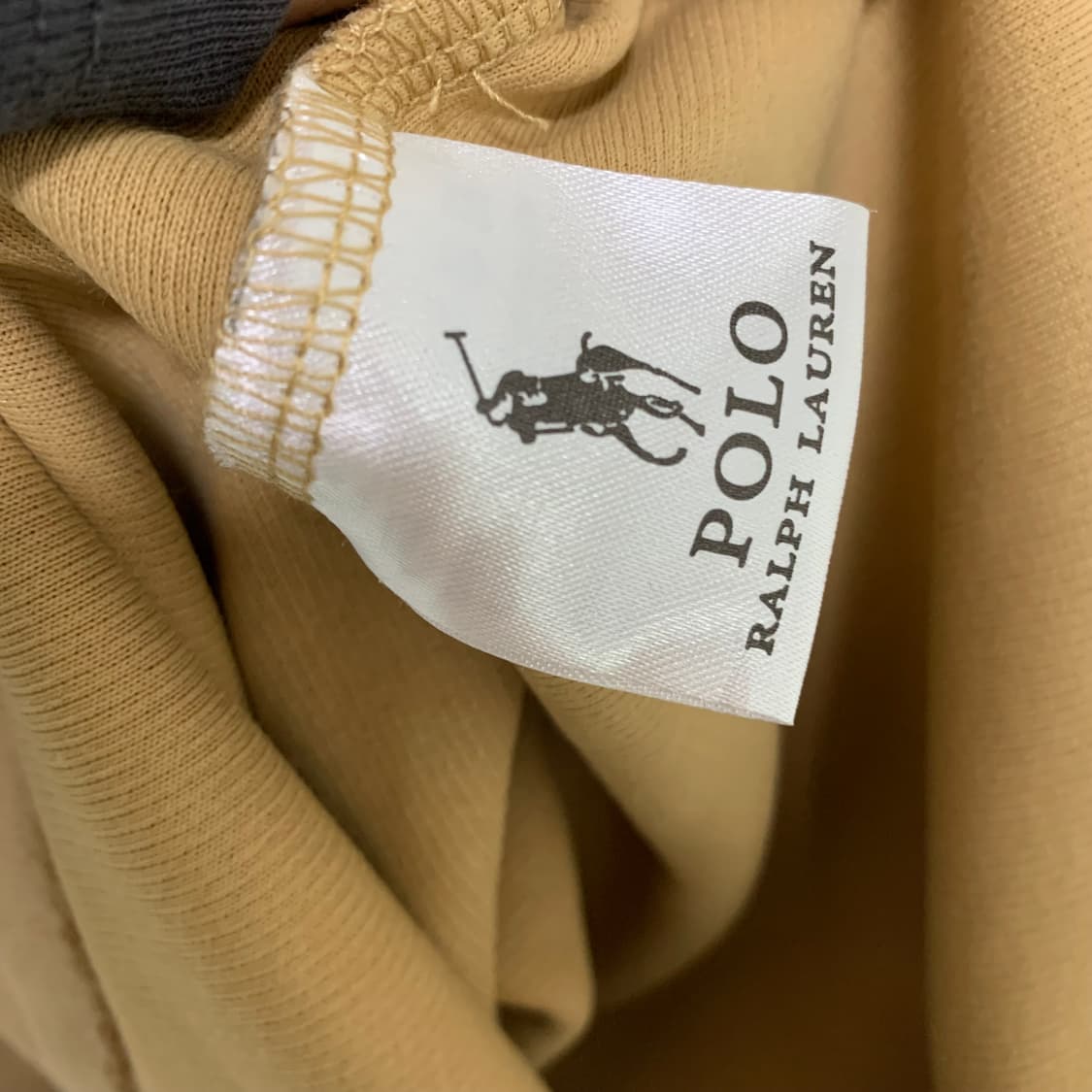 폴로 랄프로렌 빈티지 하프집업 맨투맨 니트 옐로 베이지 L 상품이미지7
