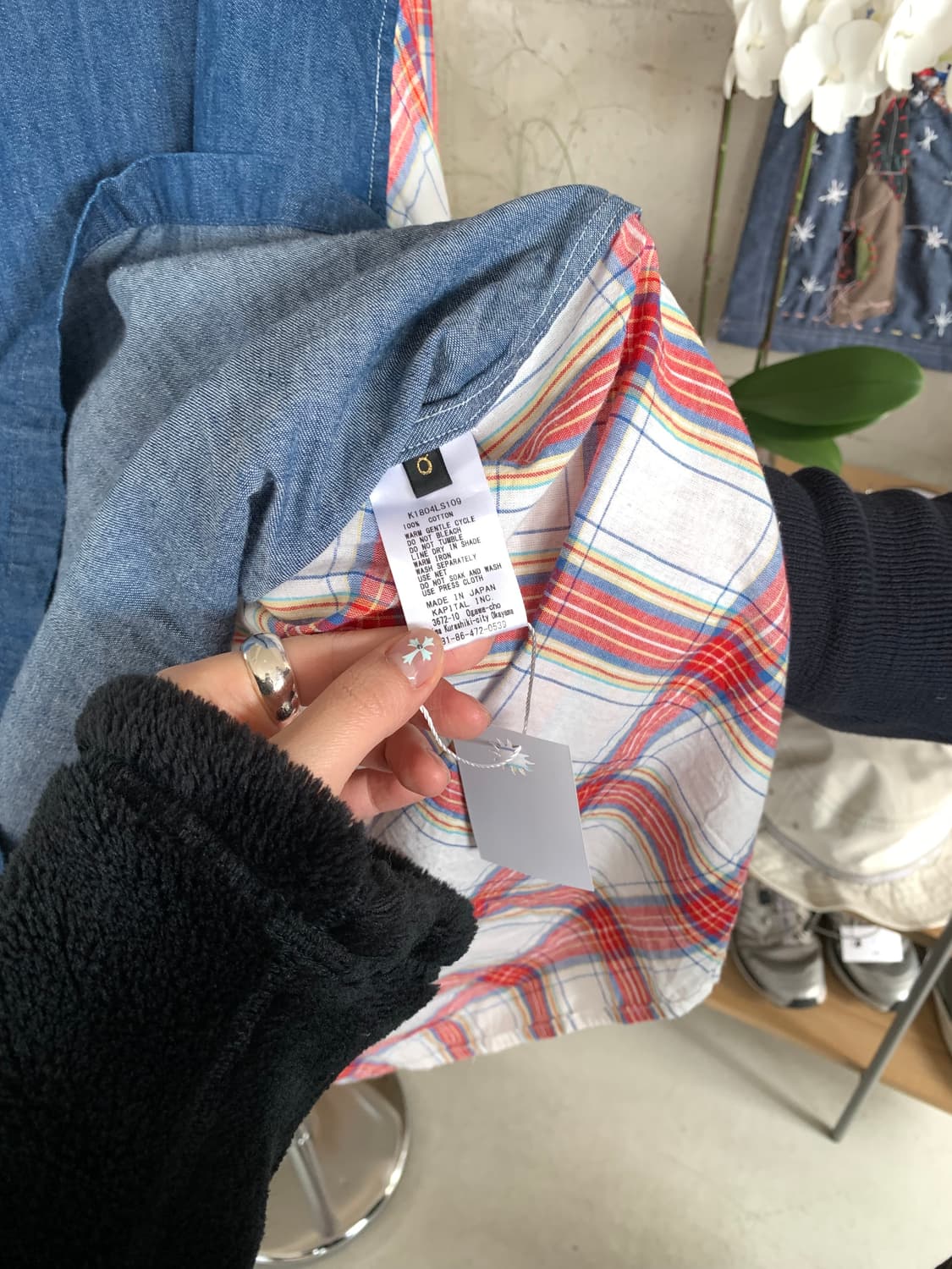 Kapital 캐피탈 셔츠 디테일 롱 슬리브 상품이미지6