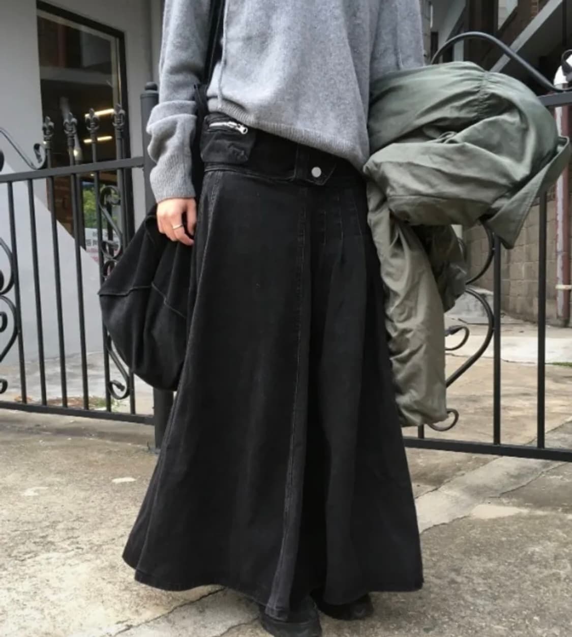 포시아보브 스커트 s 상품이미지1