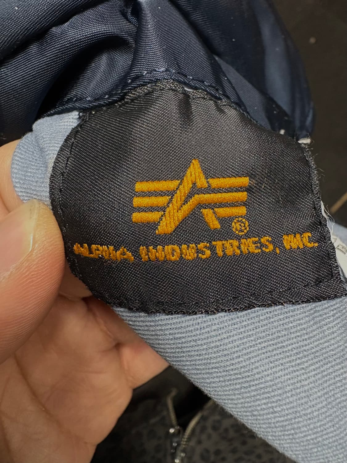 알파인더스트리 안티소셜클럽 콜라보 마원 항공 잠바 ma-1 M 상품이미지10