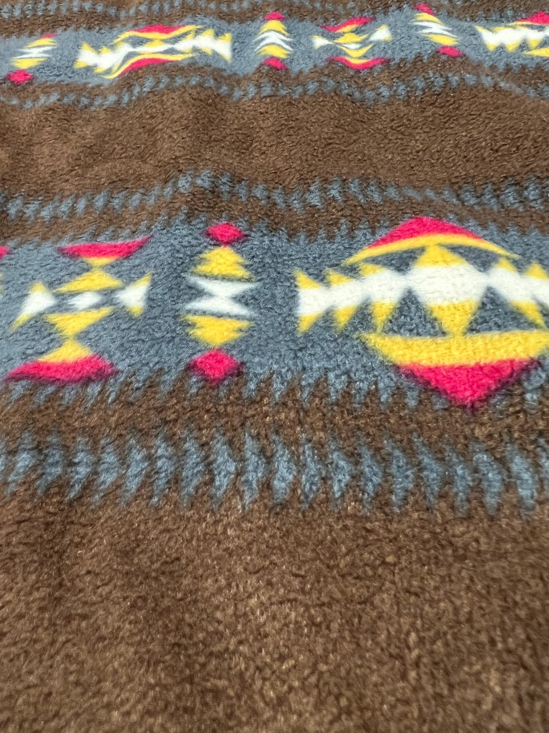 FIRST DOWN USA 나바호 패턴 안감 플리스 베스트 L 상품이미지8