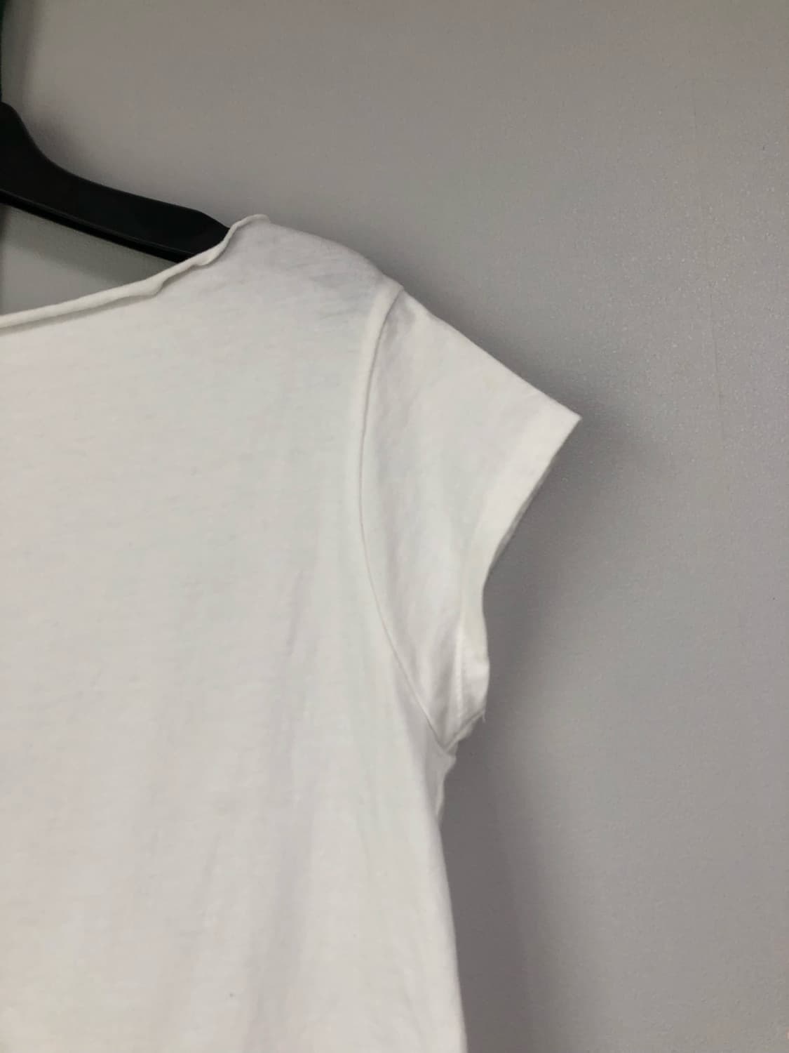 릿킴 ruffle boat neck tee (white) 상품이미지4