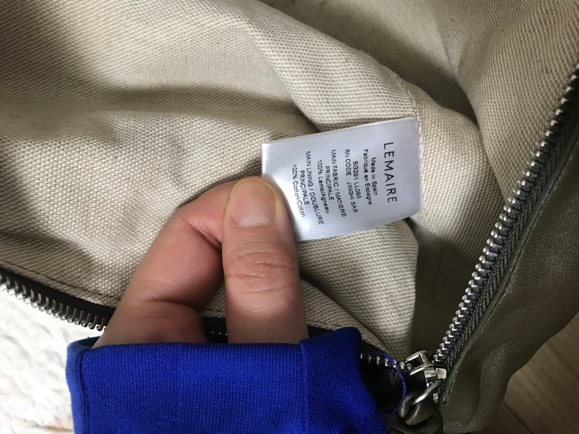 르메르 크루아상백 미듐 다크올리브 상품이미지9