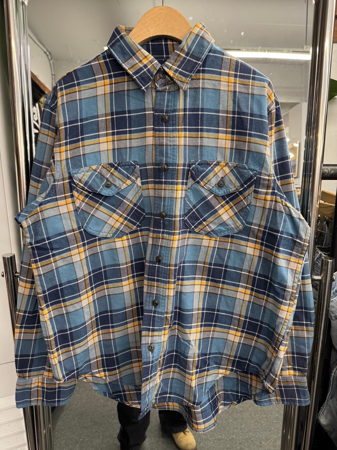 에드윈 빈티지 체크 셔츠 상품이미지1