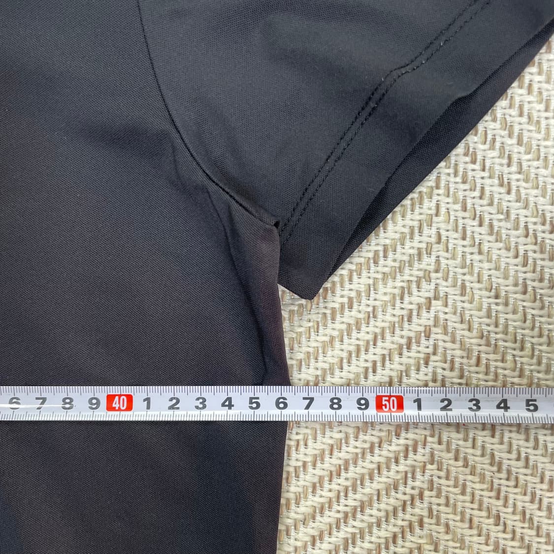 스누피 골프 반팔 카라티 95 블랙 상품이미지5