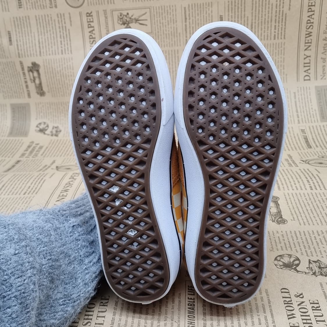 반스 컴피쿠시 체커보드 여성스니커즈225 상품이미지3