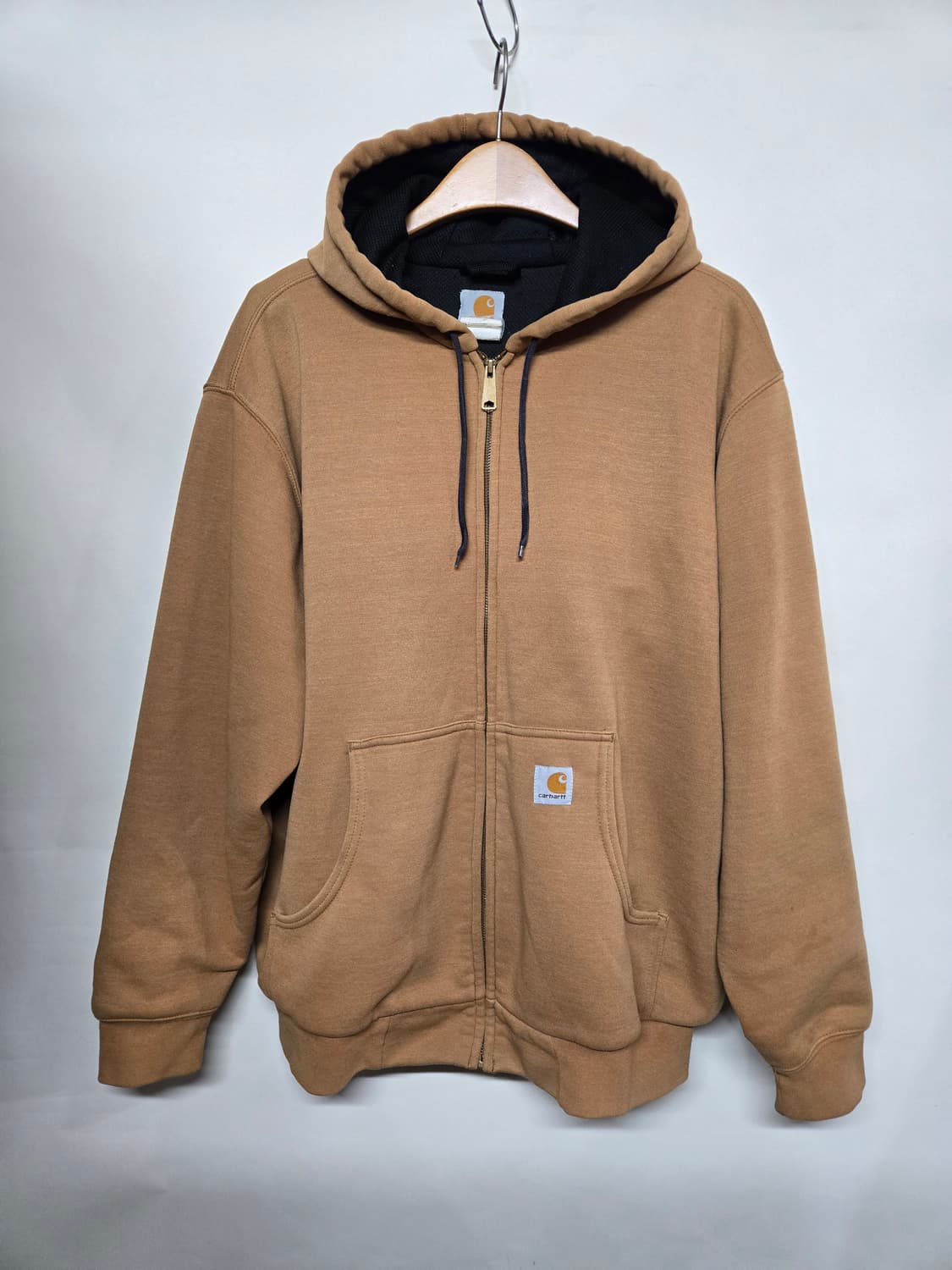 칼하트 써멀 후드집업 브라운 된장색 L 상품이미지1
