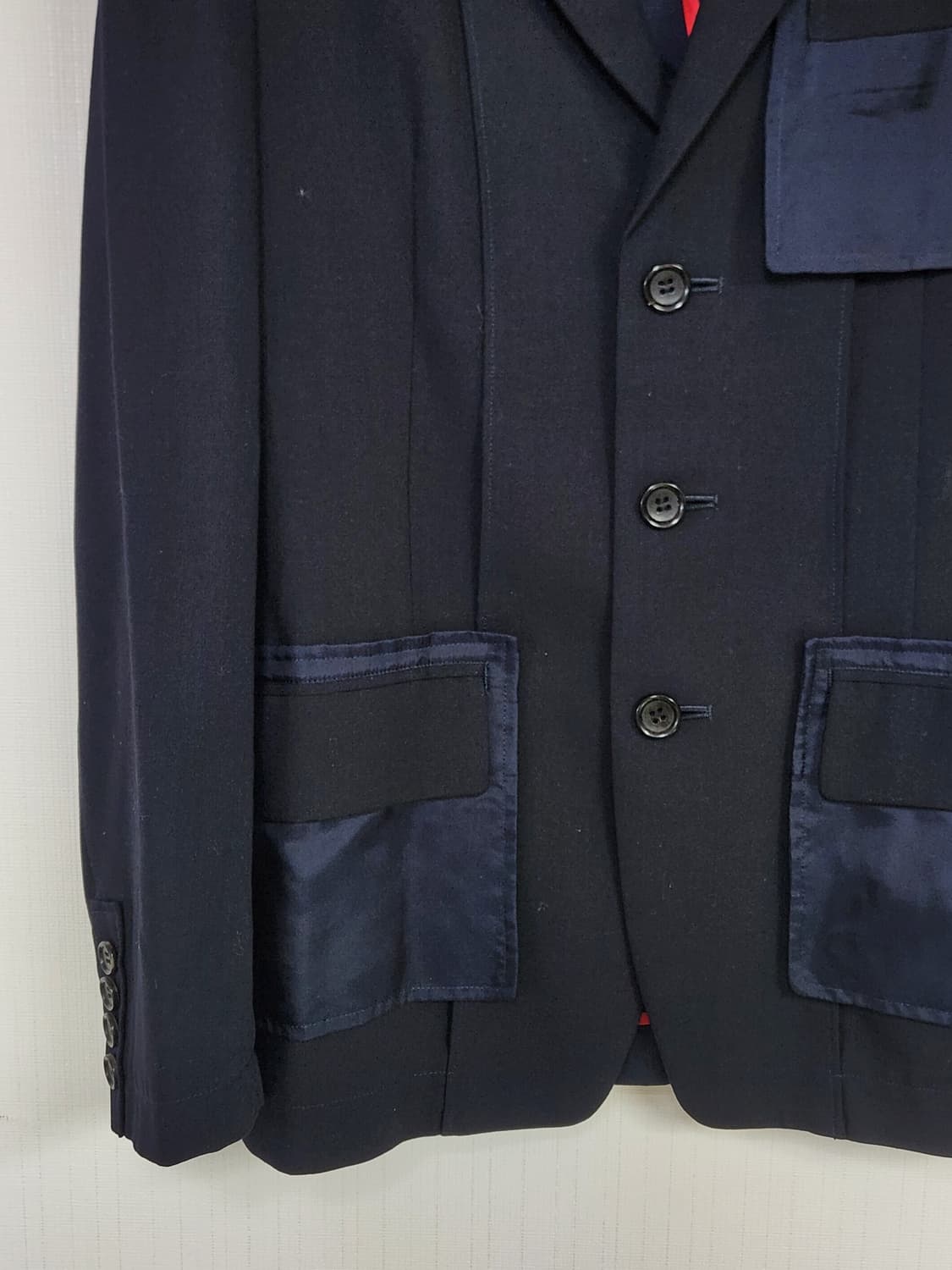 꼼데가르송 트리콧 블레이저 자켓 상품이미지4