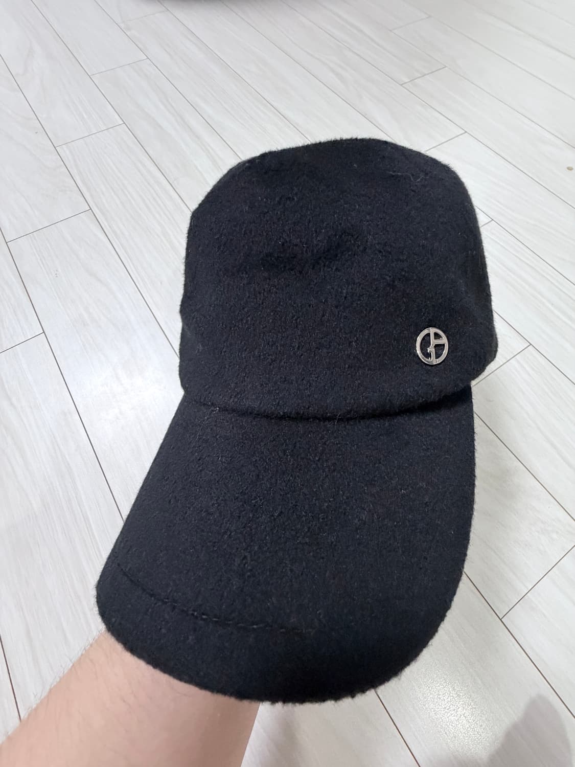 조르지오 아르마니 캐시미어 볼캡 야구모자 상품이미지5