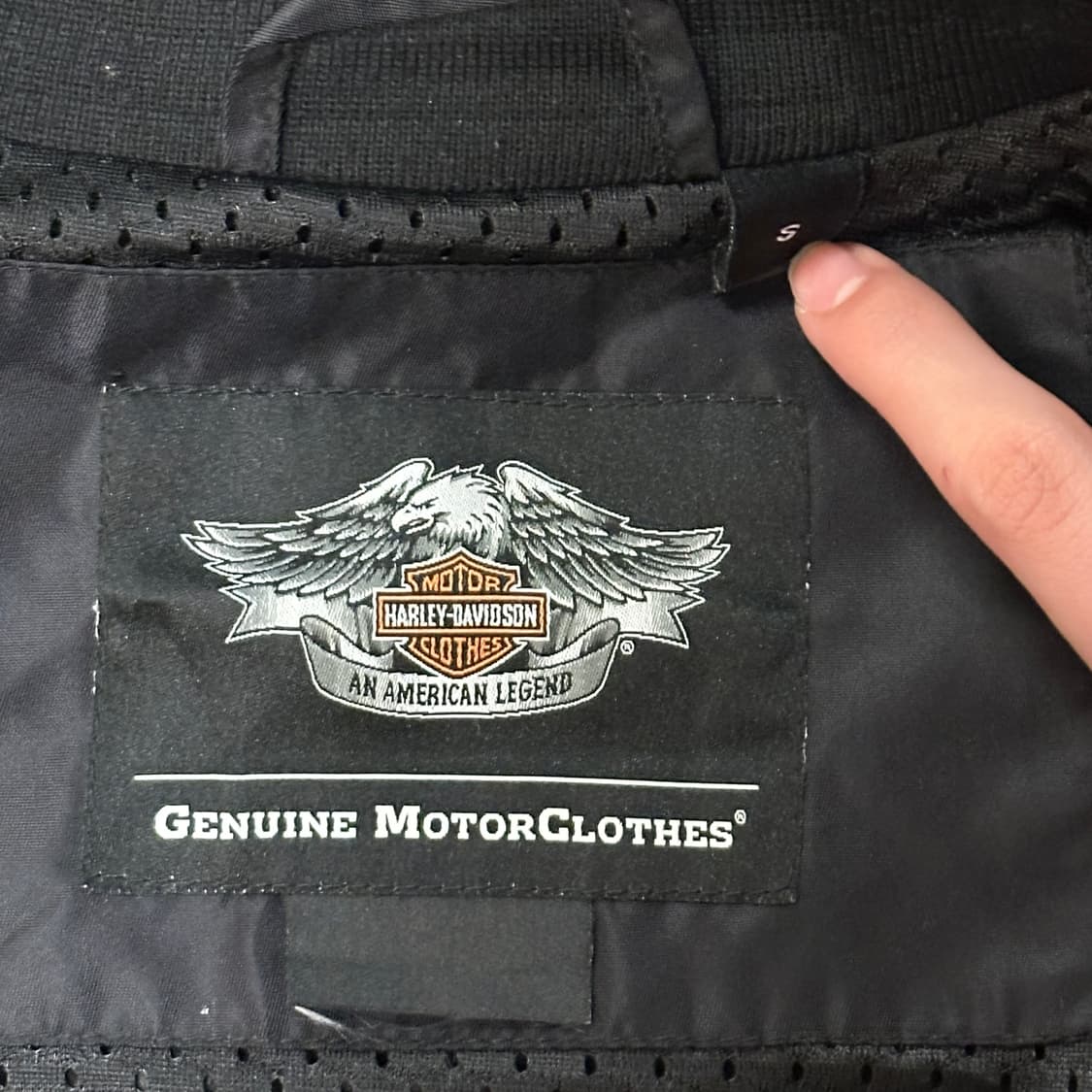 할리데이비슨 윌리 G 스컬 나일론 자켓 (L-XL) 봄버자켓 상품이미지9