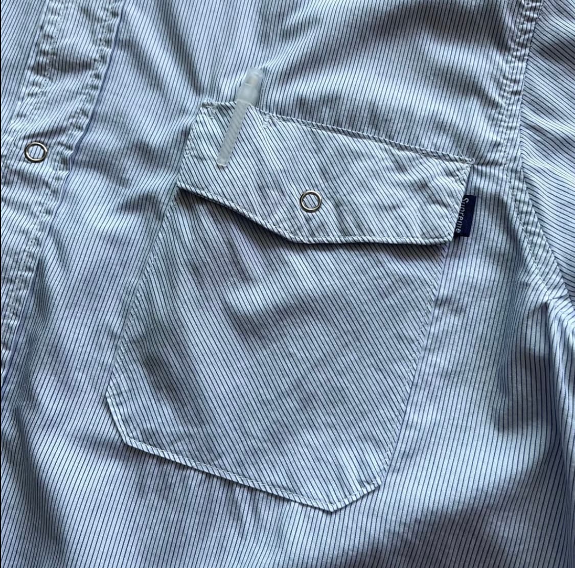 90s 올드 슈프림 USA MADE 웨스턴 셔츠 상품이미지5