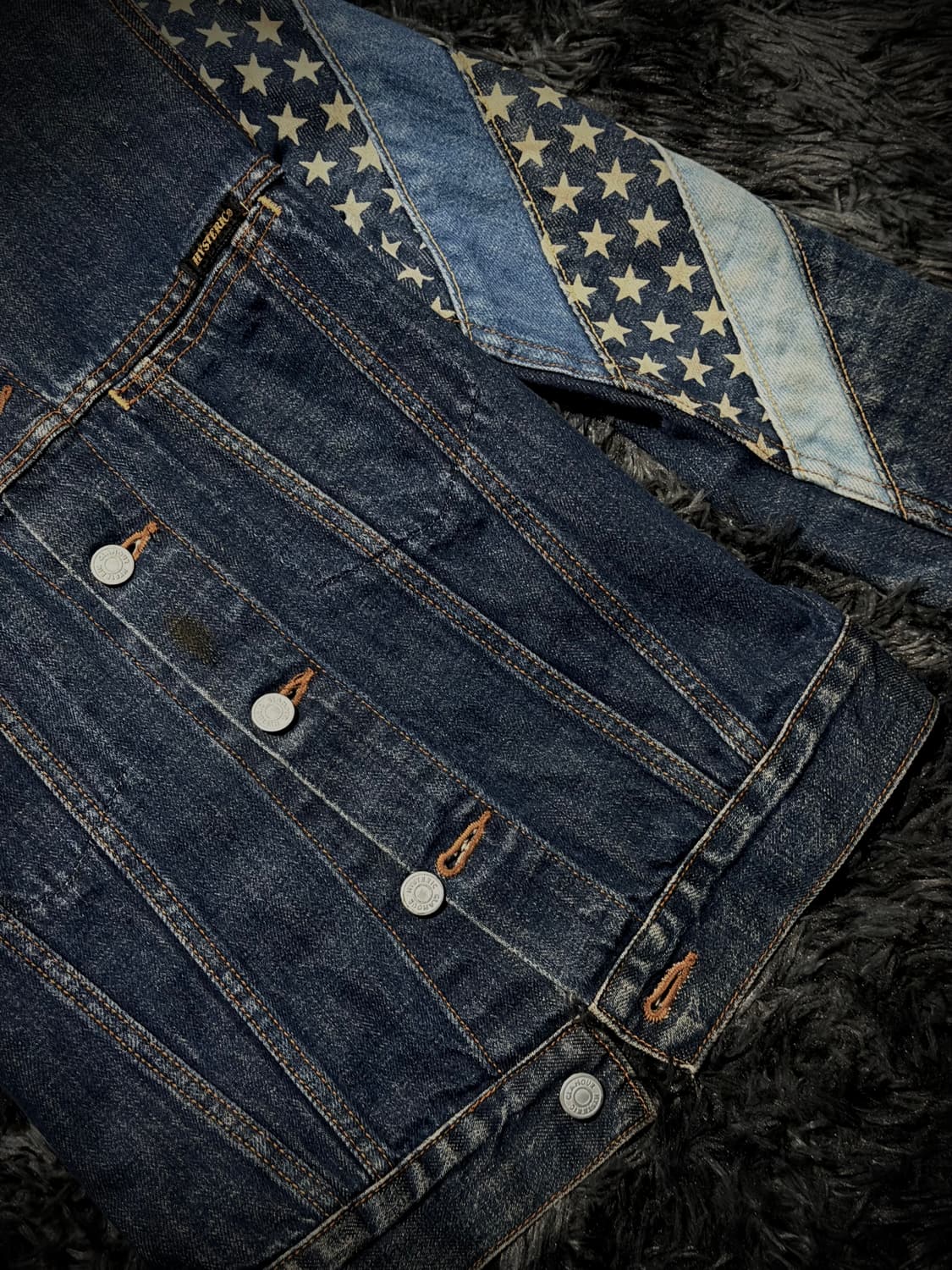 Hysteric Glamour 스타 패치 데님자켓 상품이미지4