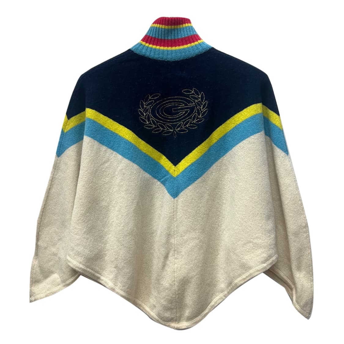 00s 아디다스 카를로 그루버 터틀넥 울 니트 숄 판초 90 상품이미지2