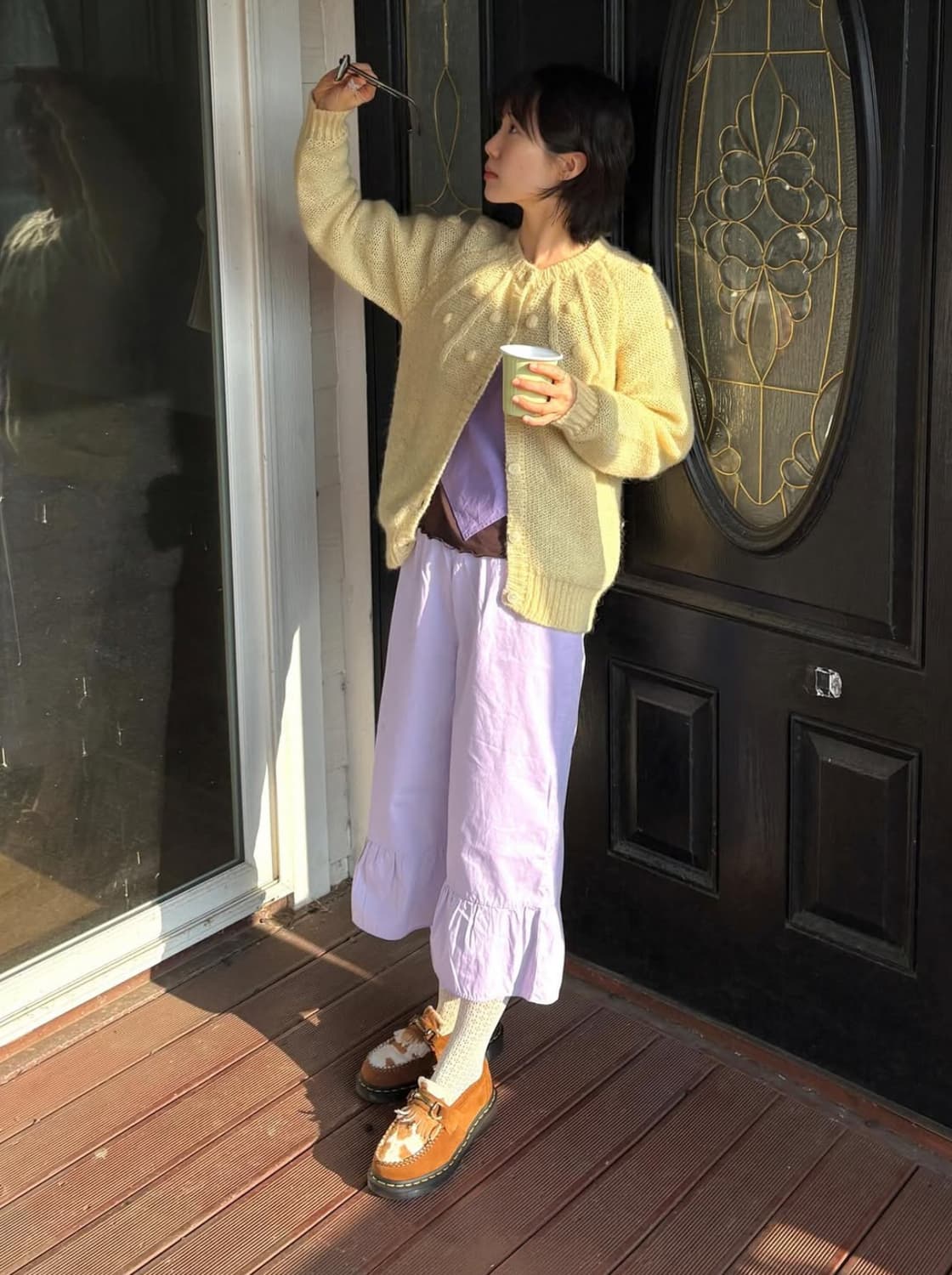 빈티지 폼폼이 가디건 상품이미지5