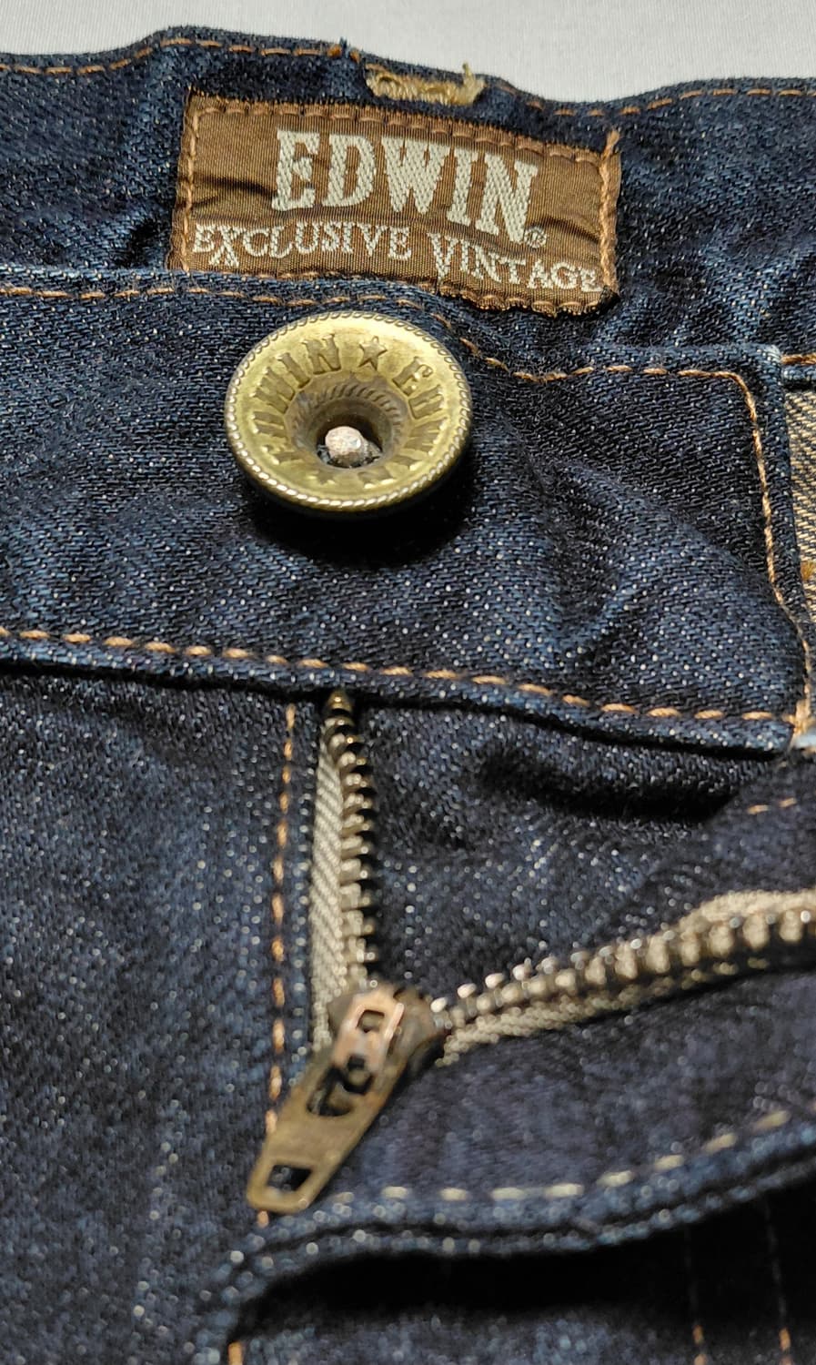 빅사이즈! [42] 에드윈 익스클루시브 빈티지 웨스턴 데님 하프 팬츠 상품이미지6