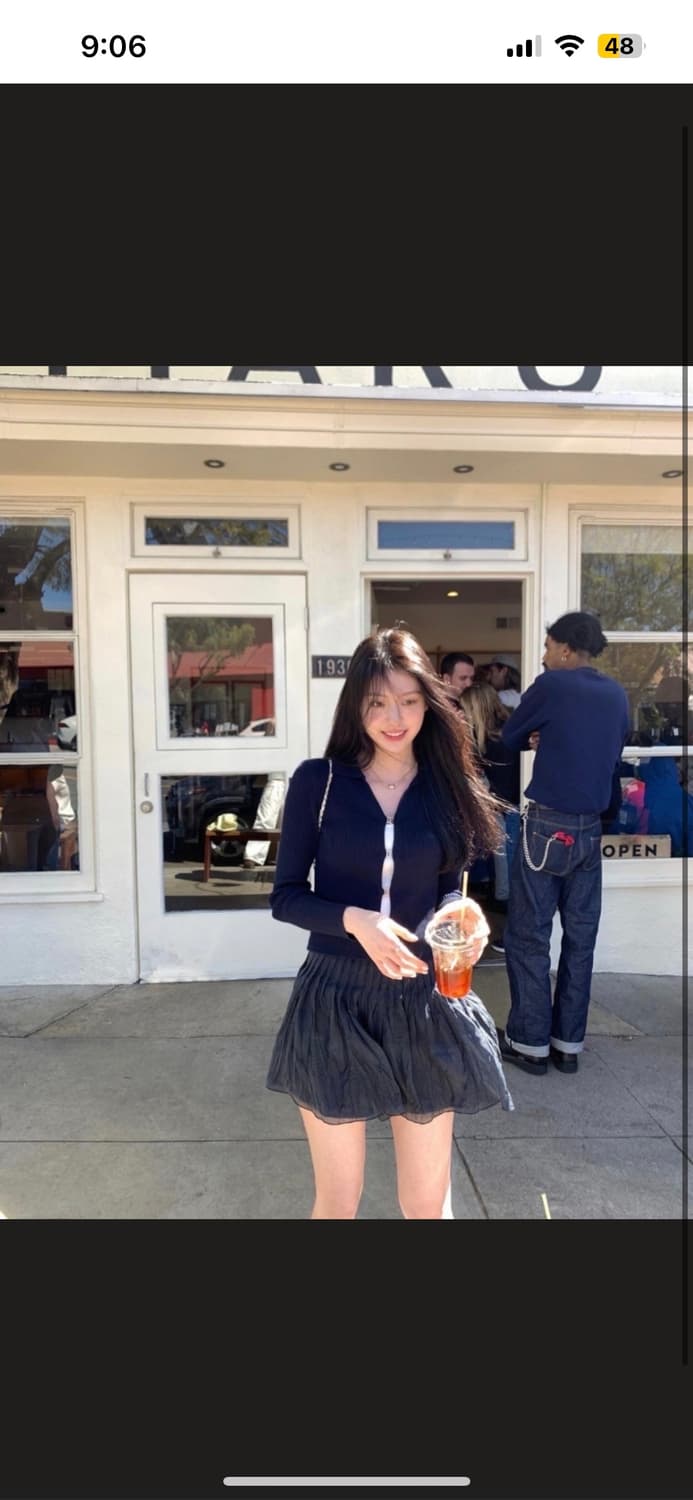 르플레인 베니스 스커트 M 상품이미지4