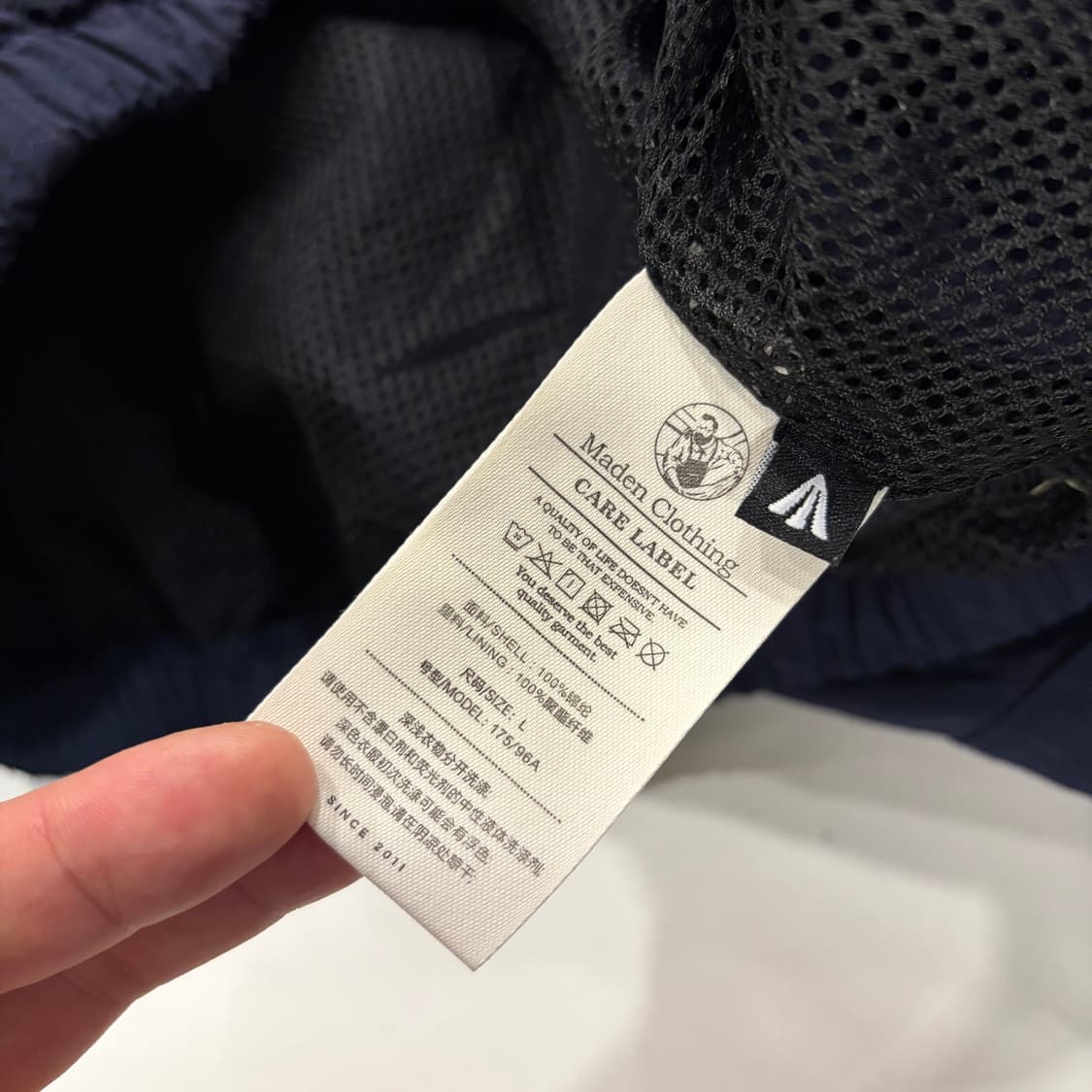 [L] 미공군 U.S.AIR.FORCE 네이비 바람막이 B401 상품이미지8