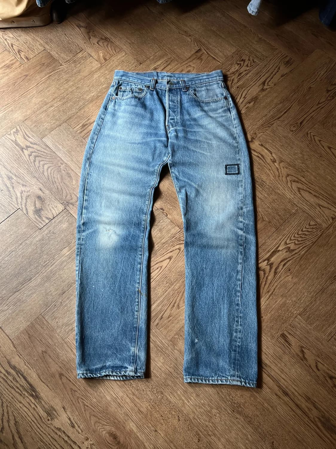 [32]80's 리바이스 501 Made in USA 데님 팬츠 S19 상품이미지1