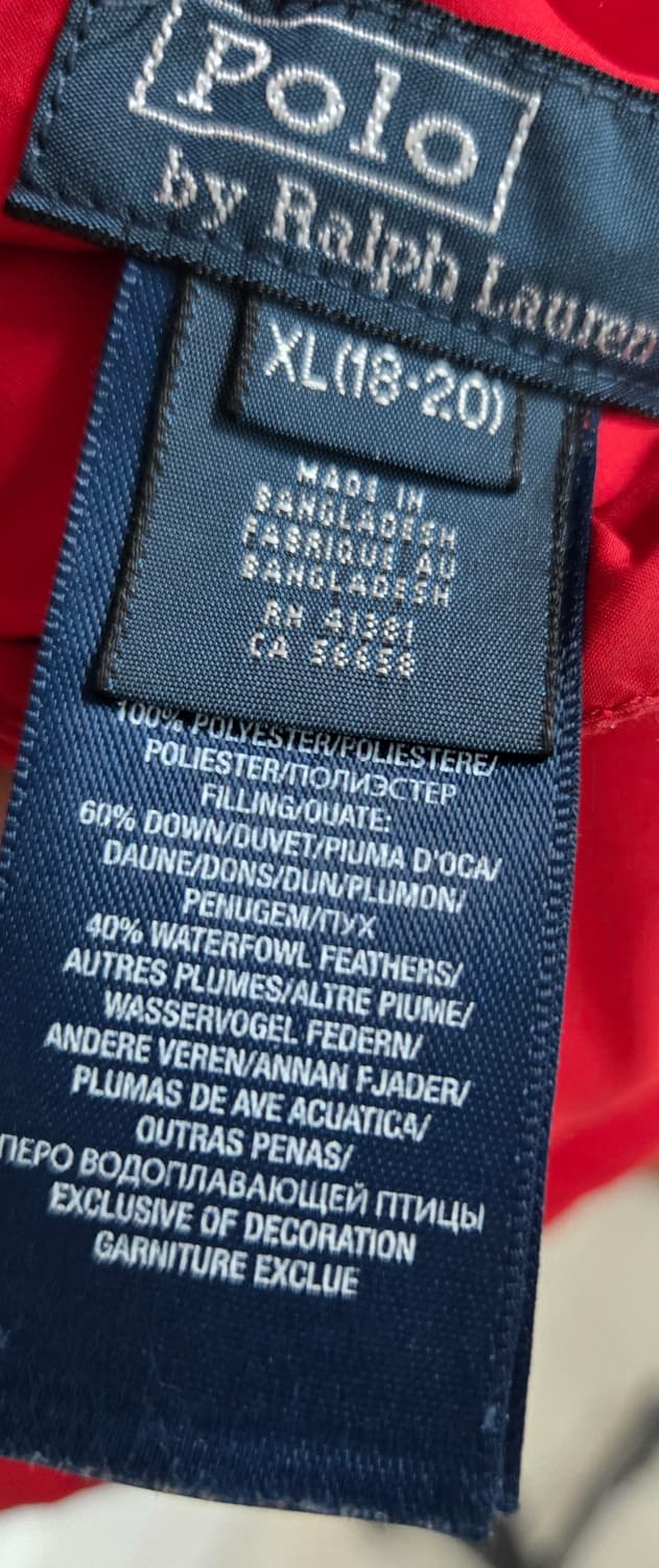 폴로랄프로렌 리버서블 다운패딩페스트 상품이미지8