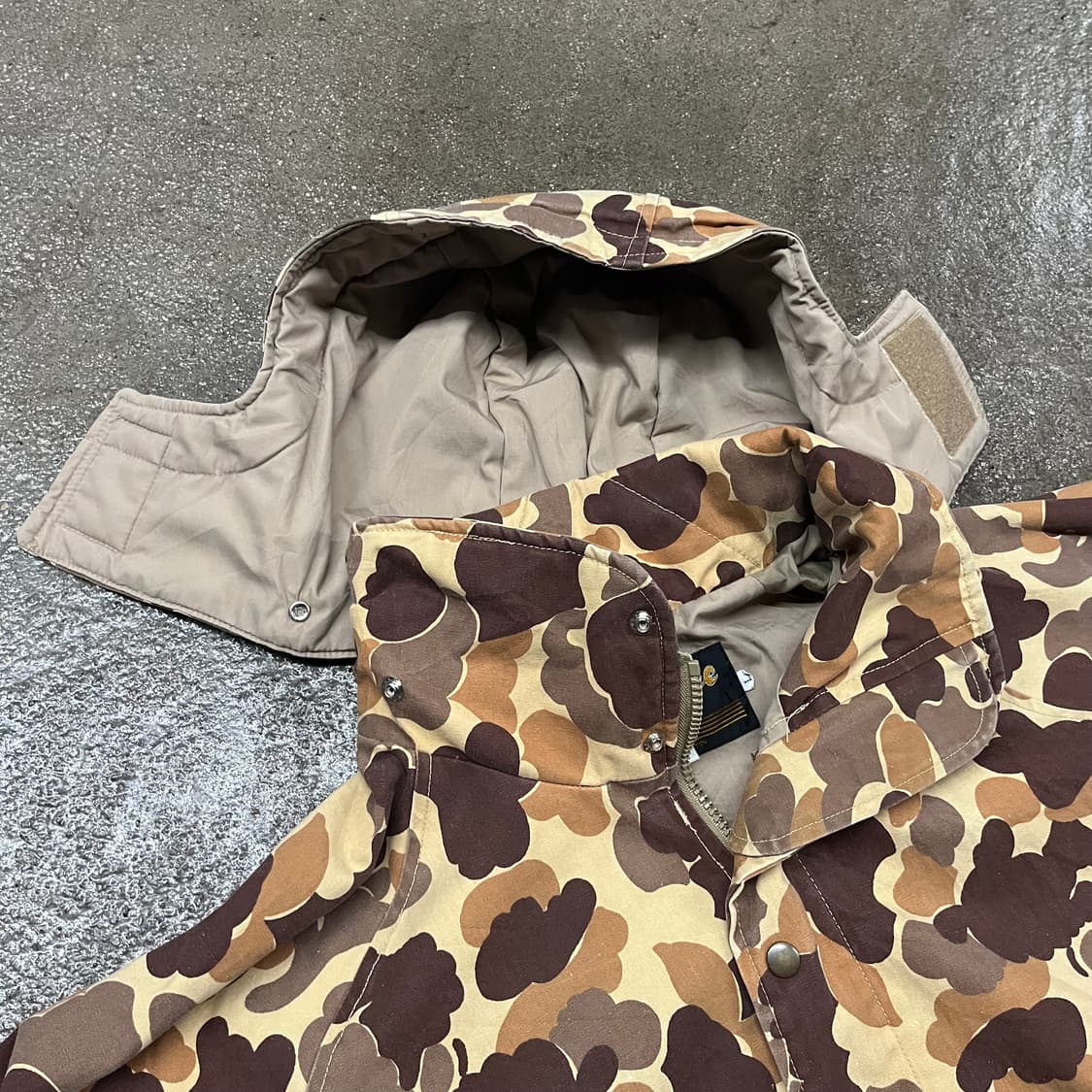 90s 빈티지 덕카모 헌팅 자켓 (105) 상품이미지2