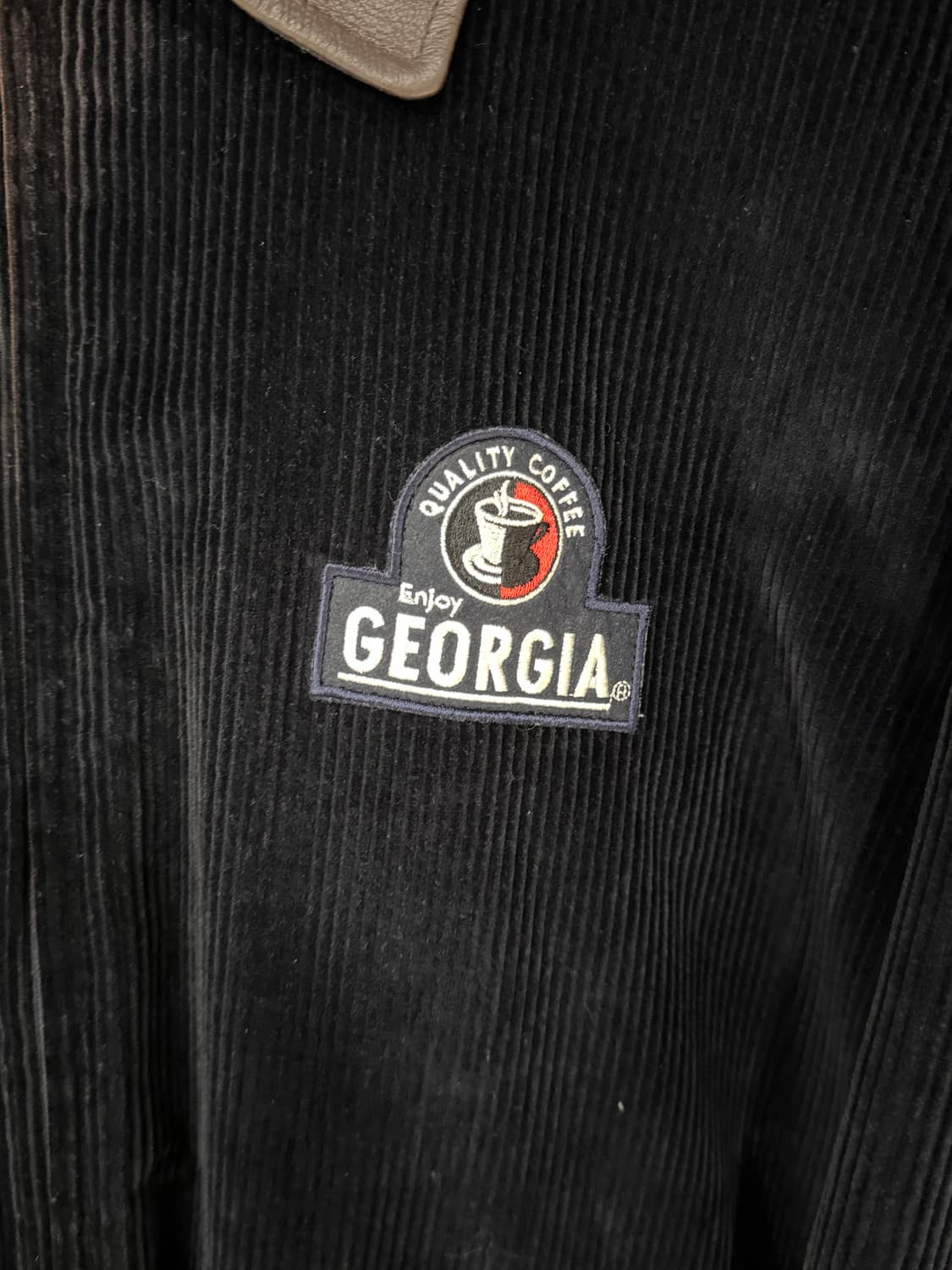 Georgia 조지아 커피 코듀로이 레더 자켓  상품이미지7