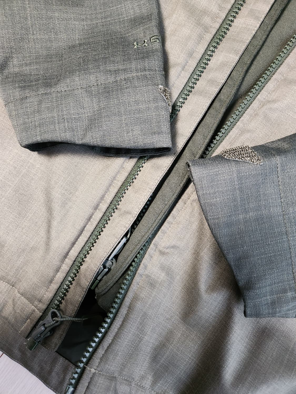 새상품급)언더아머 포터 쓰리인원 방수방풍 바람막이 재킷(기모 플리스 내피 상품이미지5