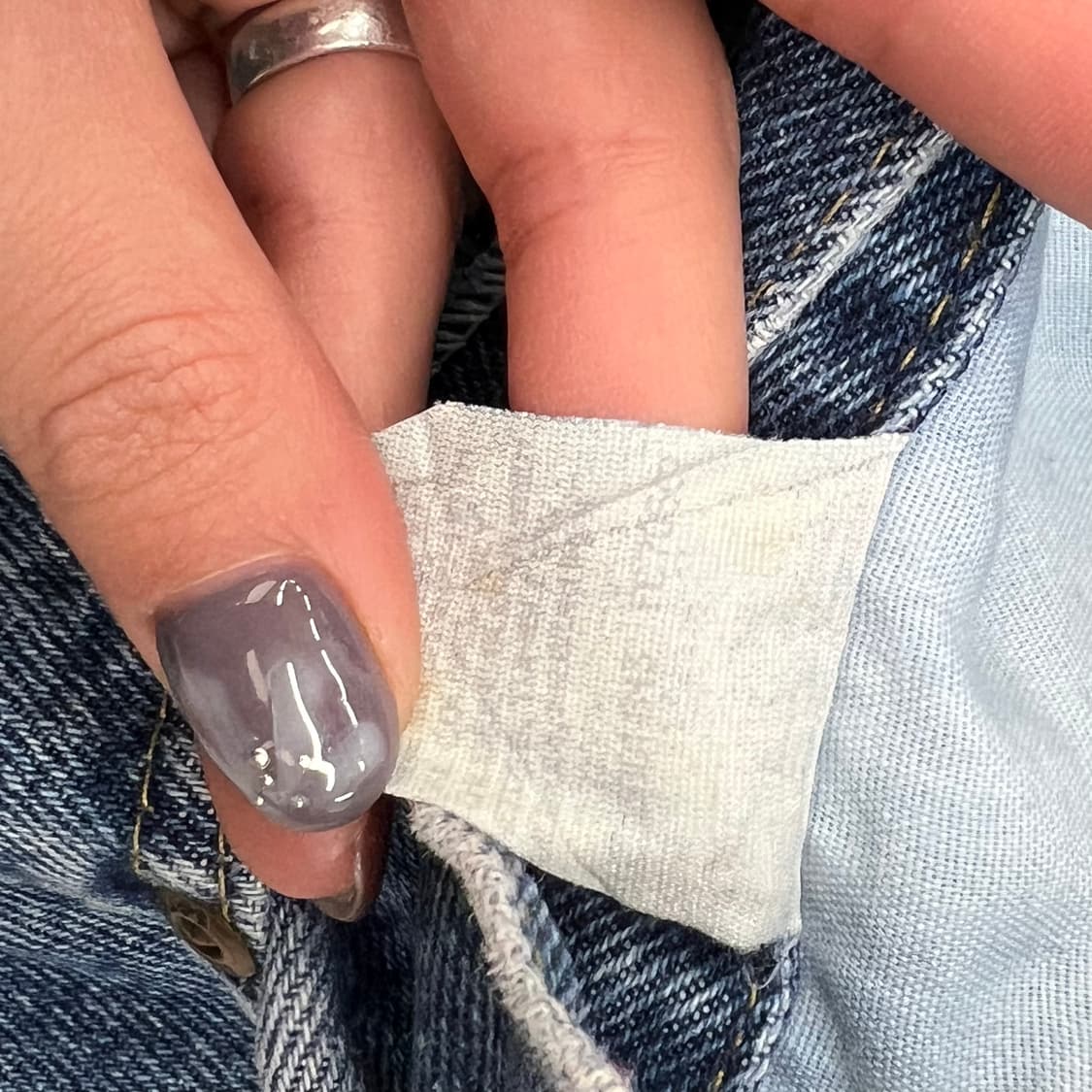 리 레귤러핏 데님팬츠 r2857 상품이미지7