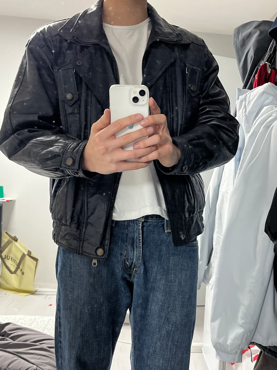 빈티지 양가죽 자켓 상품이미지1