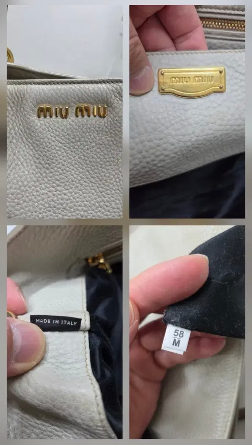 미우미우 비텔로 다이노 토트백 상품이미지3