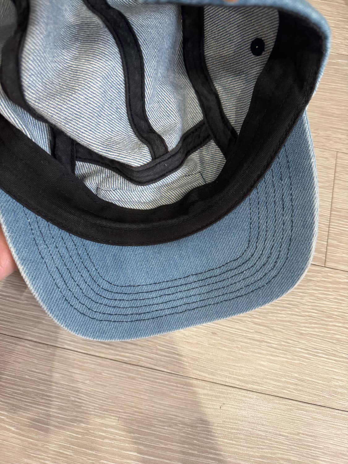 슈프림 워시드 치노 트윌 캡모자 데님 상품이미지4