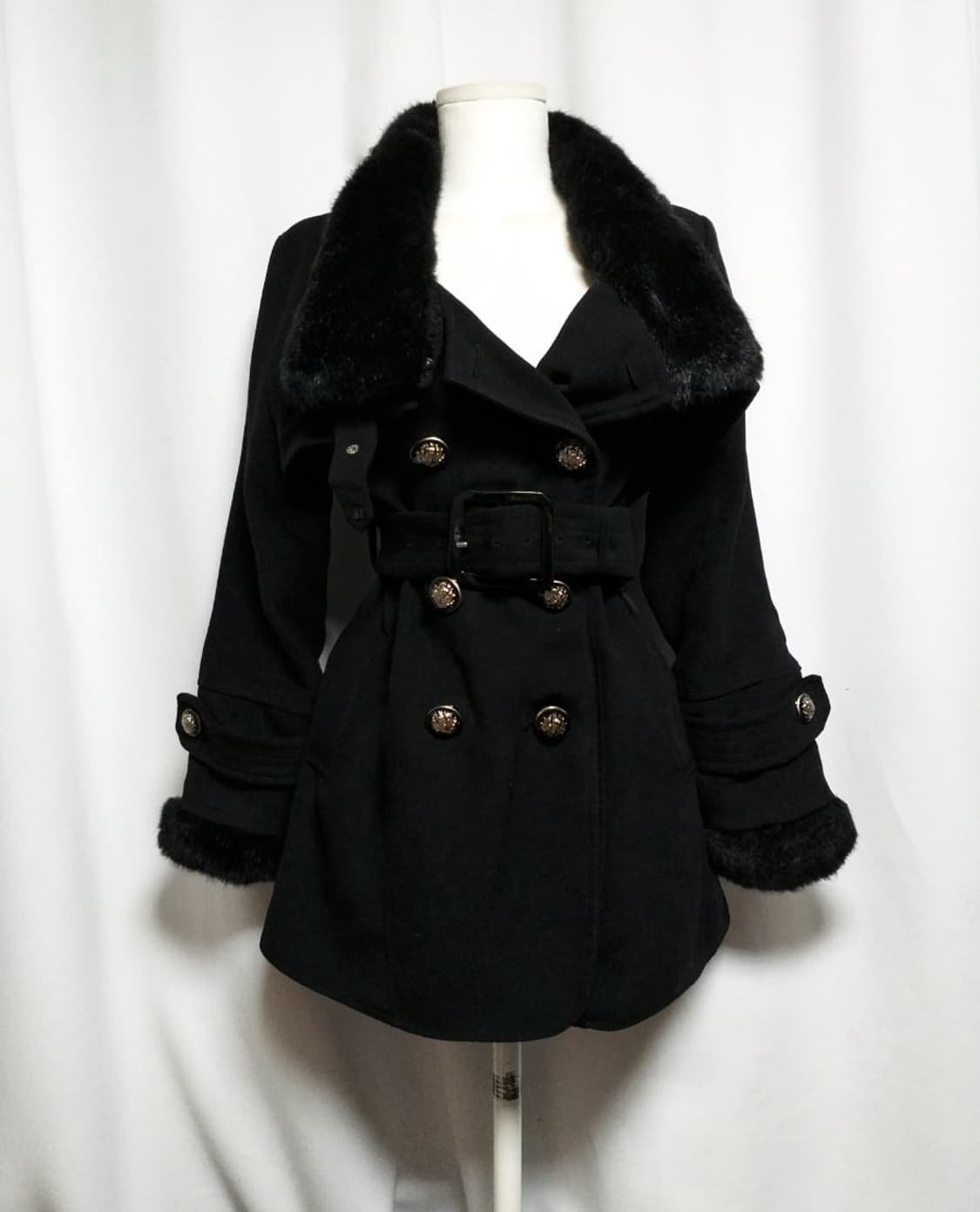 빈티지 코트 오네갸루 히메로맨틱 긱시크 공겜여주 헤이세이 y2k자켓 펑크 상품이미지1