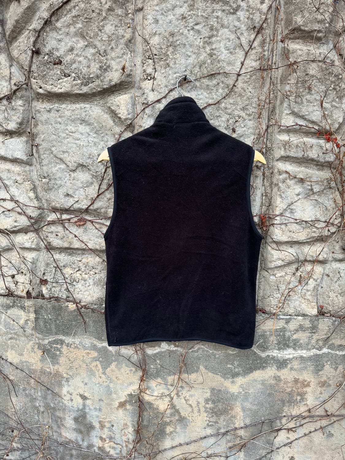 90s 파타고니아 usa 신칠라 플리스 후리스 베스트 조끼 블랙 상품이미지2